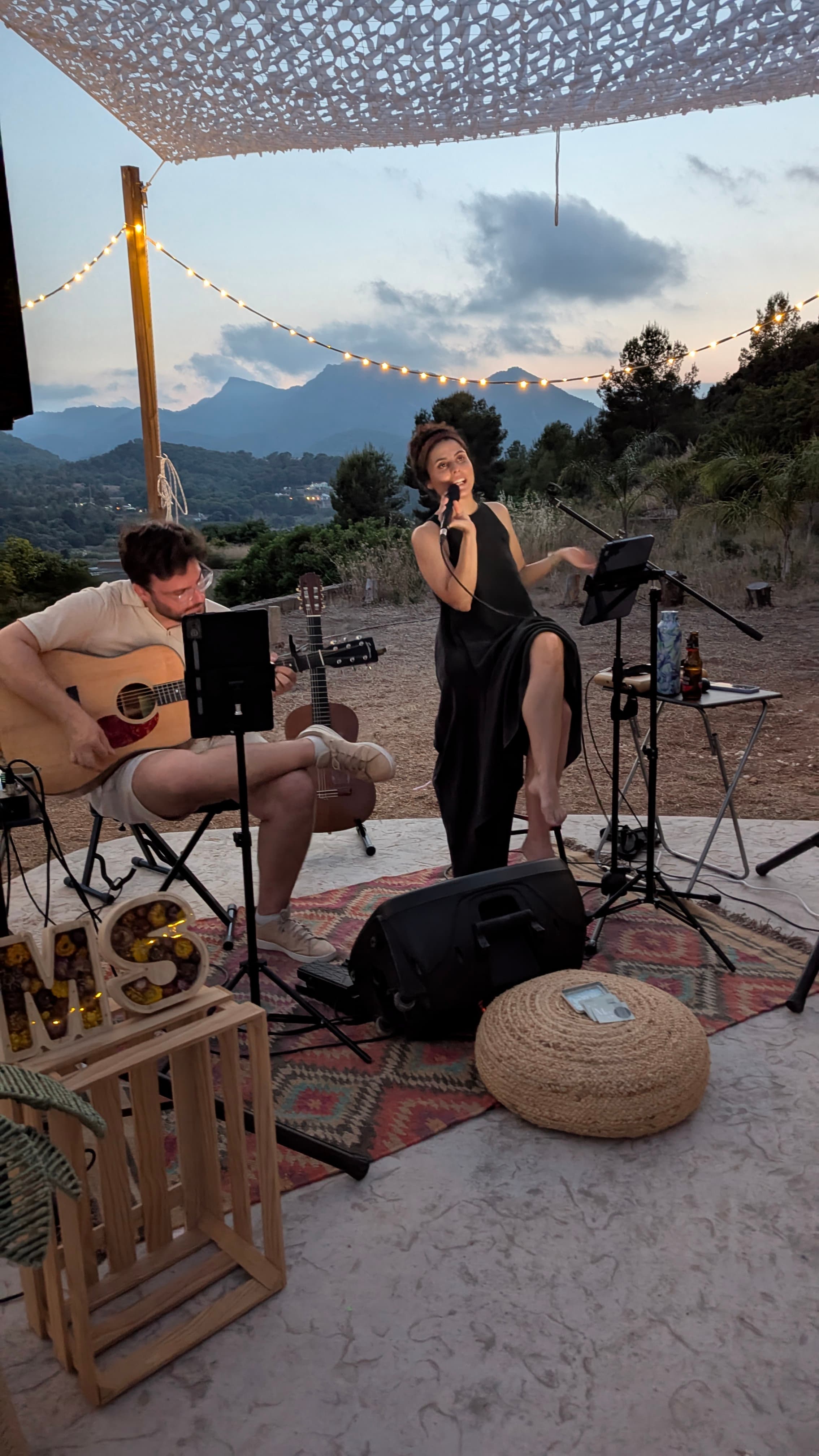 Concierto en un encuentro Trobada