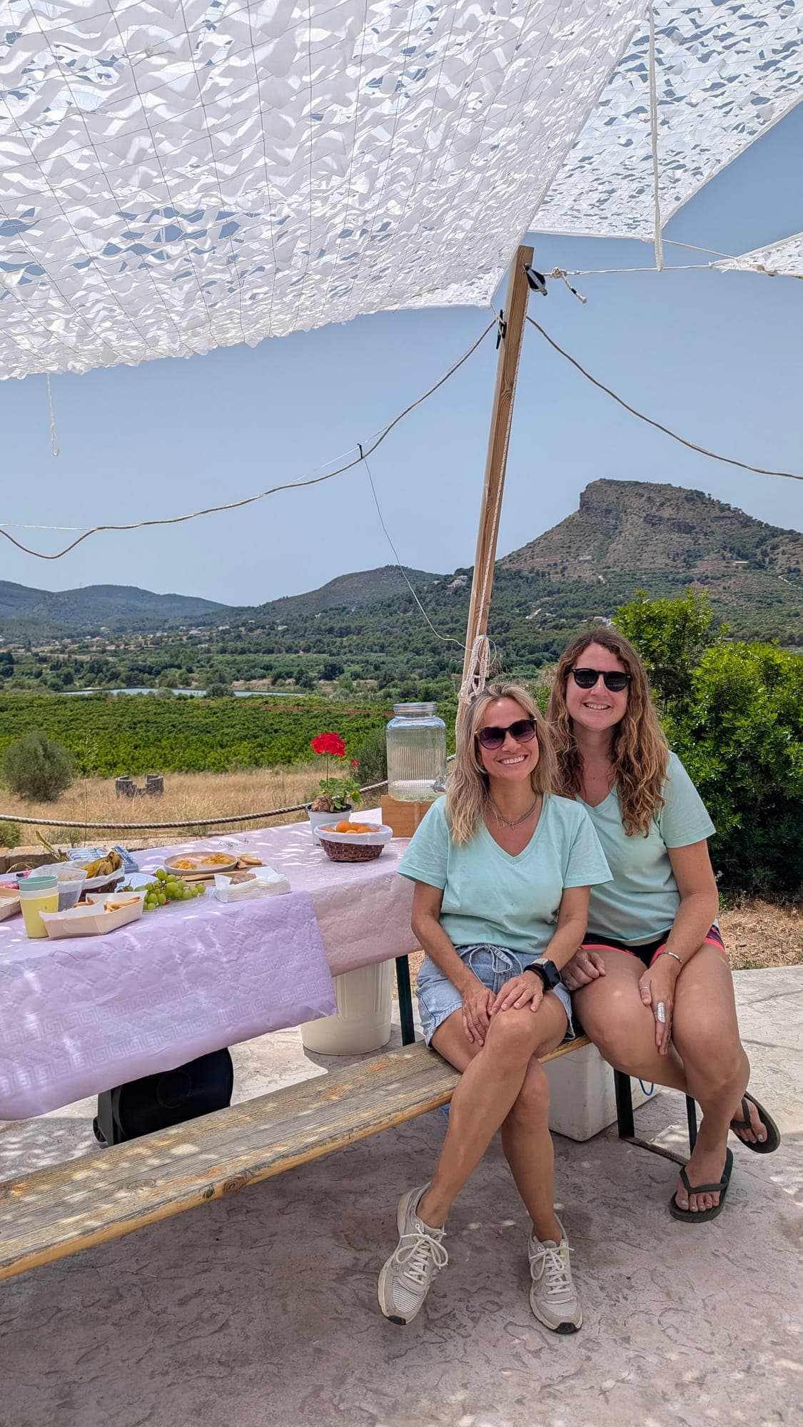 María e Irene, fundadoras de Trobada